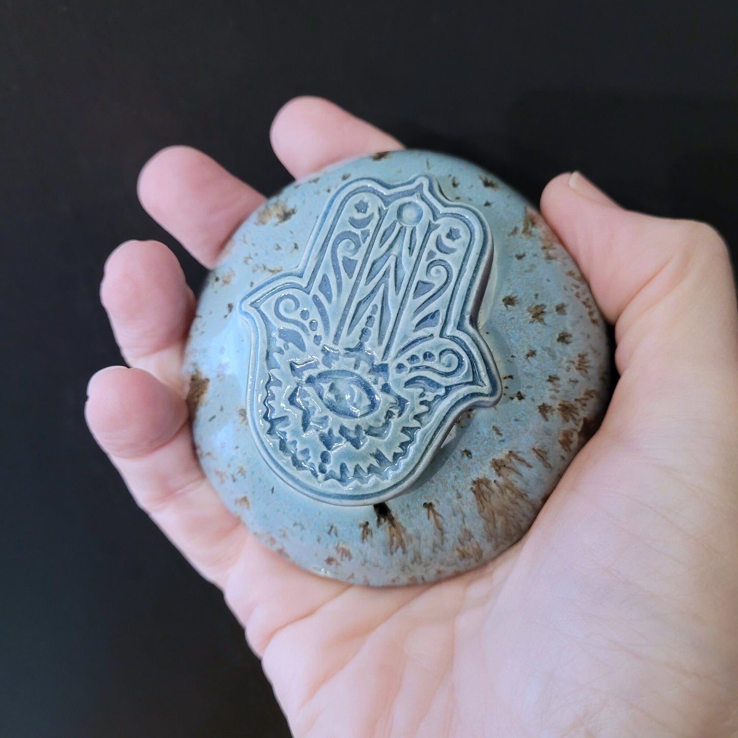 Hamsa Hand Shaman Rattle