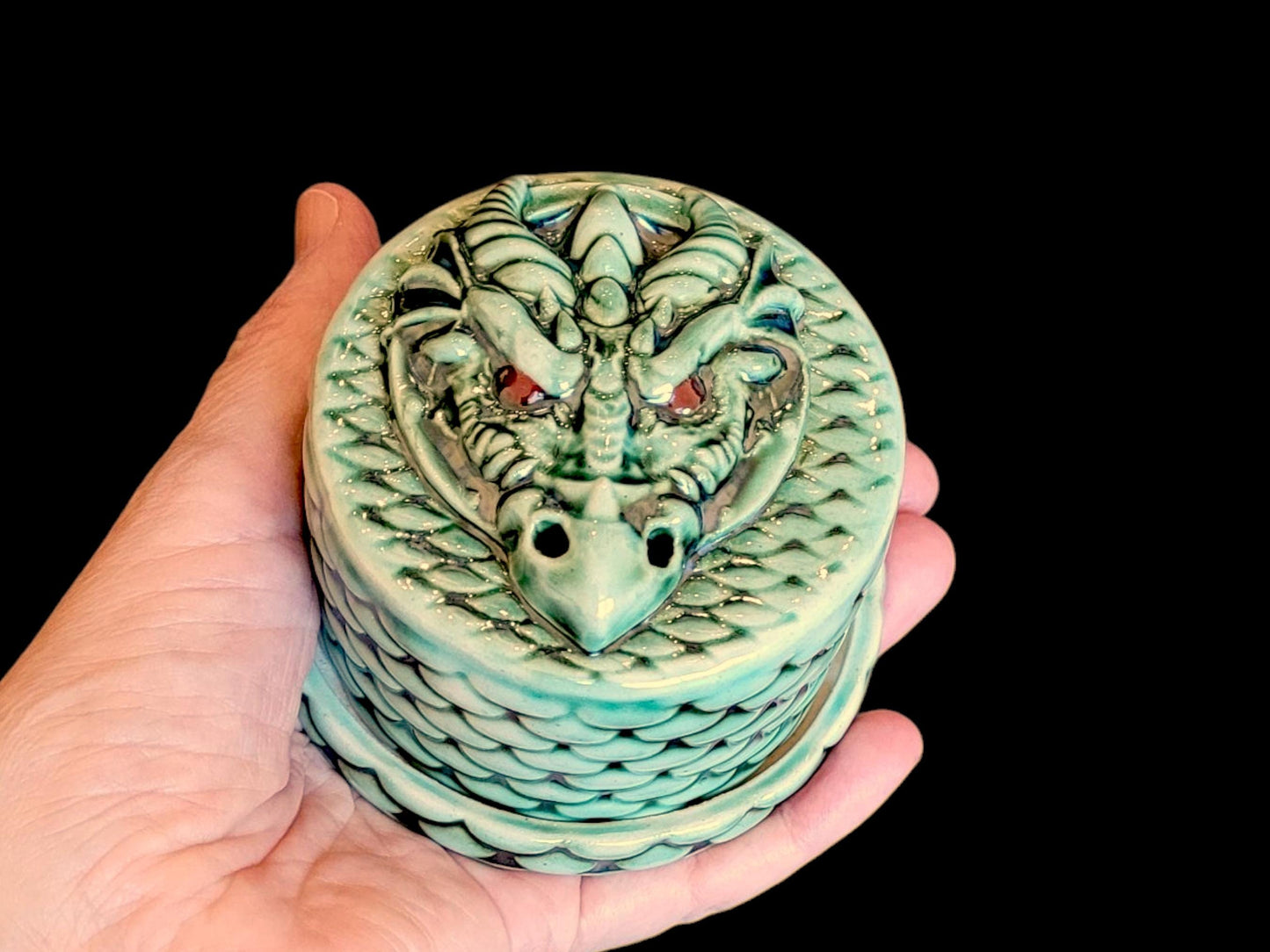 Handmade Dragon Incense Burner For Cone Incense