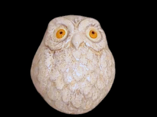 Handmade Owl Shaman Rattle for Spiritual Meditation Practices