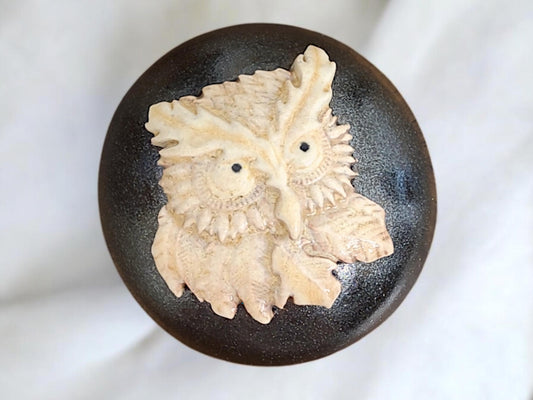Owl Shaman Rattle for Meditation & Spiritual Growth